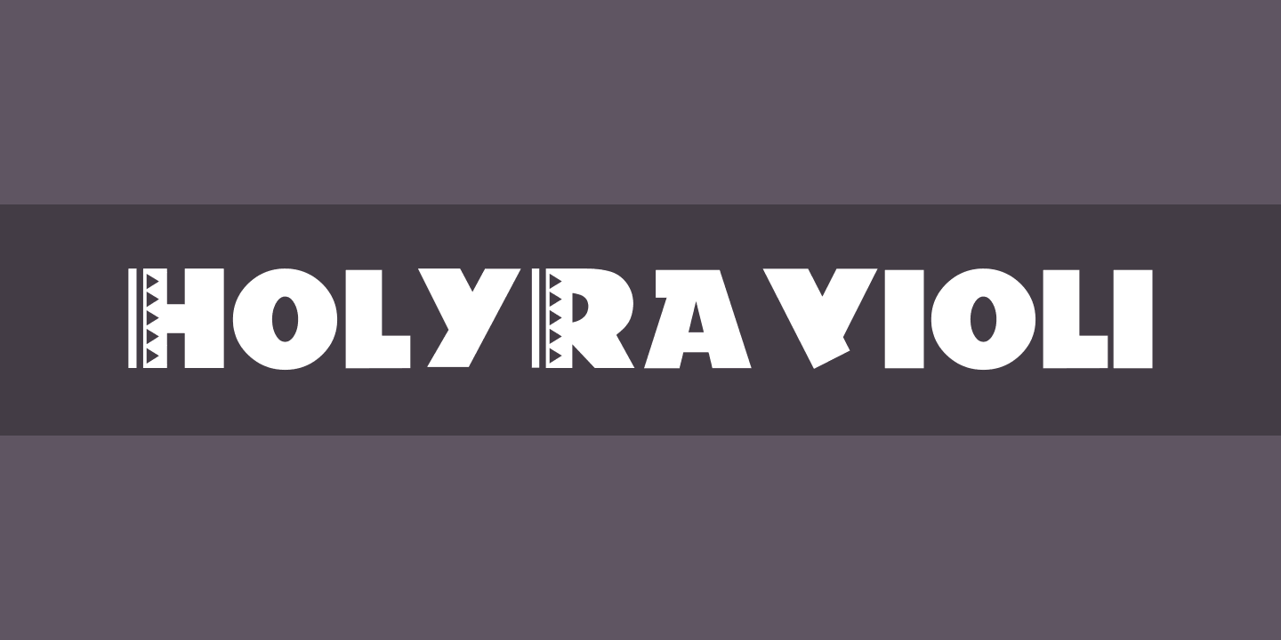 Holy-Ravioli Font preview
